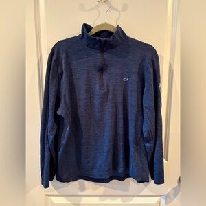 Vineyard Vines Blue Quarter-Zip Pullover from Dalhousie in great condition.